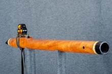 Tulip Wood Native American Flute, Minor, Low E-4, #Q8D (6)